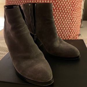 Alexander Wang Gabi Suede Booties 80mm
